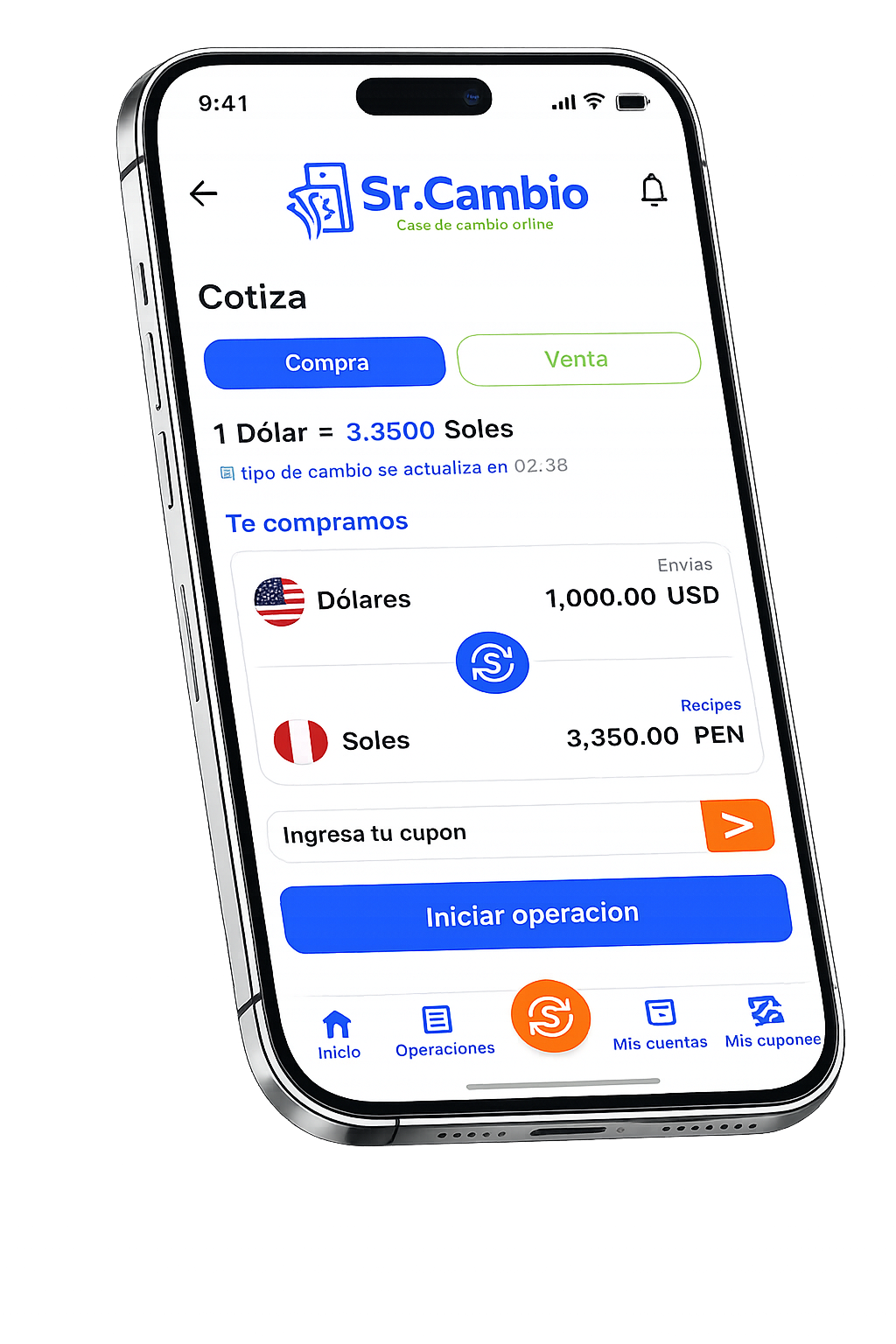 App Sr. Cambio